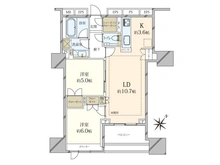【東京都/中央区新川】クレヴィア東京八丁堀新川ザ・レジデンス 間取り図