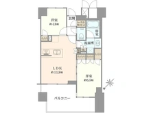 【東京都/中央区明石町】プレミスト明石町 間取り図