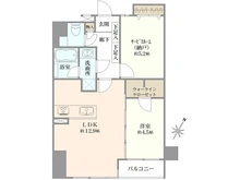 【東京都/中央区日本橋蛎殻町】マイキャッスル水天宮前 壱番館 間取り図