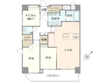 【東京都/中央区築地】スカール築地 間取り図