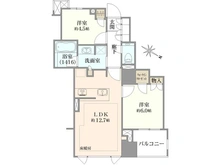 【東京都/中央区日本橋人形町】プラウド日本橋人形町 間取り図