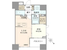 【東京都/中央区築地】ルフォン築地ザ・レジデンス 間取り図