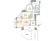 【東京都/中野区本町】ナイスアーバン中野坂上 間取り図