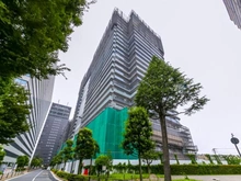 【東京都/中野区中野】パークシティ中野ザタワーエアーズ 建築中の外観