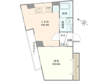 【東京都/品川区上大崎】グリーンビュー白金 間取り図