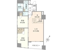【東京都/中央区日本橋蛎殻町】アスコットパーク日本橋水天宮 間取り図