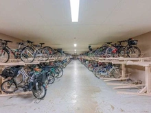 【東京都/足立区西新井栄町】ザ・ステージオ・パークフロントタワー 駐輪場：全1,100台（雨風を凌げる屋内置場もあり）