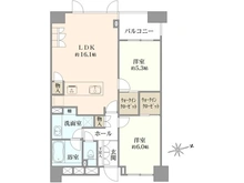 【東京都/中央区湊】パークホームズセントラルシティ中央区湊 間取り図
