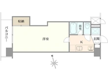 【東京都/大田区蒲田】ドミール蒲田 間取り図