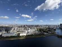【東京都/中央区佃】センチュリーパークタワー 眺望:洋室4.4帖側のバルコニーから