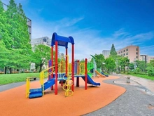 【東京都/中央区築地】プレミスト東銀座築地Edge Court 区立築地川公園（現地より約90m）
