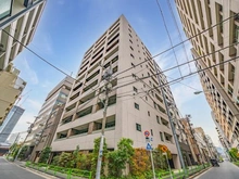 【東京都/中央区築地】イニシア築地レジデンス 外観：コスモスイニシア・大和ハウス旧分譲