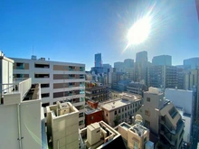 【東京都/中央区日本橋小伝馬町】アスコットパーク日本橋小伝馬町 眺望：南東向きバルコニーから