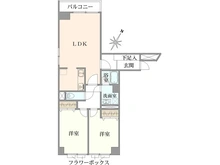 【東京都/大田区大森北】グリーンビレッジ大森 間取り図