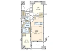 【東京都/中央区日本橋富沢町】プラウド人形町 間取り図