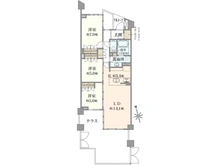 【東京都/世田谷区砧】パークハウス砧レジデンス 間取り図