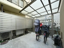 【東京都/世田谷区砧】パークハイム祖師ヶ谷大蔵 駐輪場