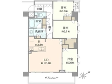 【東京都/練馬区羽沢】リビオ氷川台 間取り図