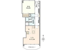 【東京都/世田谷区松原】明大前フラワーマンション 間取り図