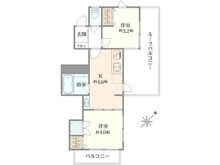【東京都/世田谷区砧】パーセル砧 間取り図