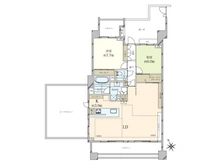 【東京都/世田谷区千歳台】パークハウス フォレストリエ 間取り図