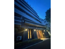 【東京都/世田谷区千歳台】ナイスブライトピア世田谷千歳台 外観：夜間撮影