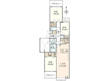 【東京都/世田谷区上北沢】藤和上北沢ホームズ 間取り図