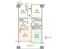 【東京都/練馬区早宮】ライオンズガーデン豊島園 間取り図