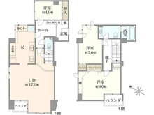 【東京都/世田谷区成城】メゾンベール成城 間取り図
