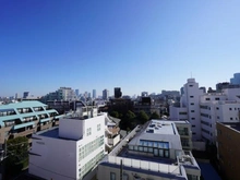 【東京都/渋谷区恵比寿西】日商岩井代官山マンション 眺望：ルーフバルコニーから