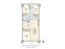 【東京都/渋谷区初台】初台パークサイドハイツ 間取り図