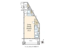 【東京都/目黒区上目黒】グランステューディオ中目黒 間取り図