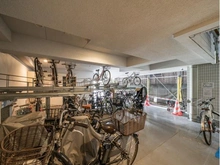【東京都/渋谷区恵比寿】ザ・サンメゾン広尾エルド 駐輪場：使用料がかかります。