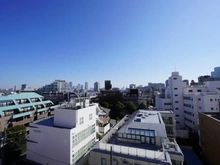 【東京都/渋谷区恵比寿西】日商岩井代官山マンション 眺望：ルーフバルコニーから