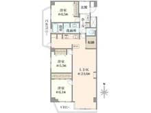 【東京都/目黒区東山】上目黒パークマンション 間取り図