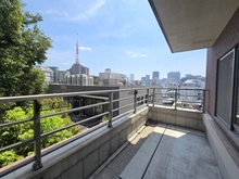 【東京都/港区麻布永坂町】コートアネックス麻布永坂 バルコニー