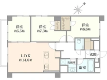【東京都/渋谷区広尾】マンション広尾台 間取り図