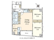 【東京都/中央区東日本橋】グリーンパーク日本橋アペゼ 間取り図