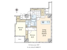 【東京都/渋谷区恵比寿】グランドメゾン恵比寿の杜 間取り図