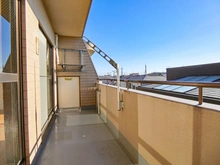 【千葉県/松戸市八ケ崎】ハイシティ馬橋 バルコニー