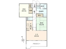 【千葉県/松戸市八ケ崎】ハイシティ馬橋 間取り図