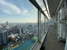 【東京都/北区滝野川】パークタワー滝野川 バルコニー