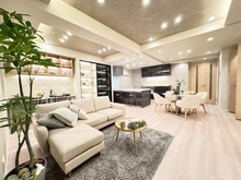 【東京都/江東区東雲】プラウドタワー東雲キャナルコート リビング・ダイニング：※家具調度品は販売価格に含まれません。