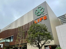 【東京都/江東区東雲】プラウドタワー東雲キャナルコート ライフ豊洲店（現地より約660m）