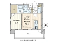 【東京都/千代田区東神田】アデニウム東神田 間取り図