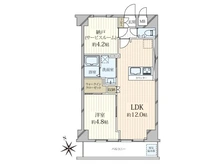 【東京都/江東区富岡】ジョイフル門前仲町第一 間取り図