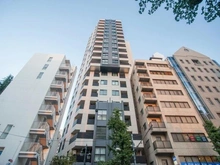 【東京都/文京区本郷】プラウドタワー本郷東大前 外観：写真中央