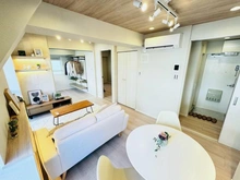 【東京都/新宿区山吹町】ベルディ早稲田東 リビング・ダイニング：（奥）洋室