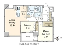 【東京都/文京区後楽】コートレジデントタワー 間取り図