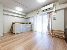 【東京都/千代田区内神田】リビオレゾン内神田 リビング：リビングから洋室部分（ドア開放）